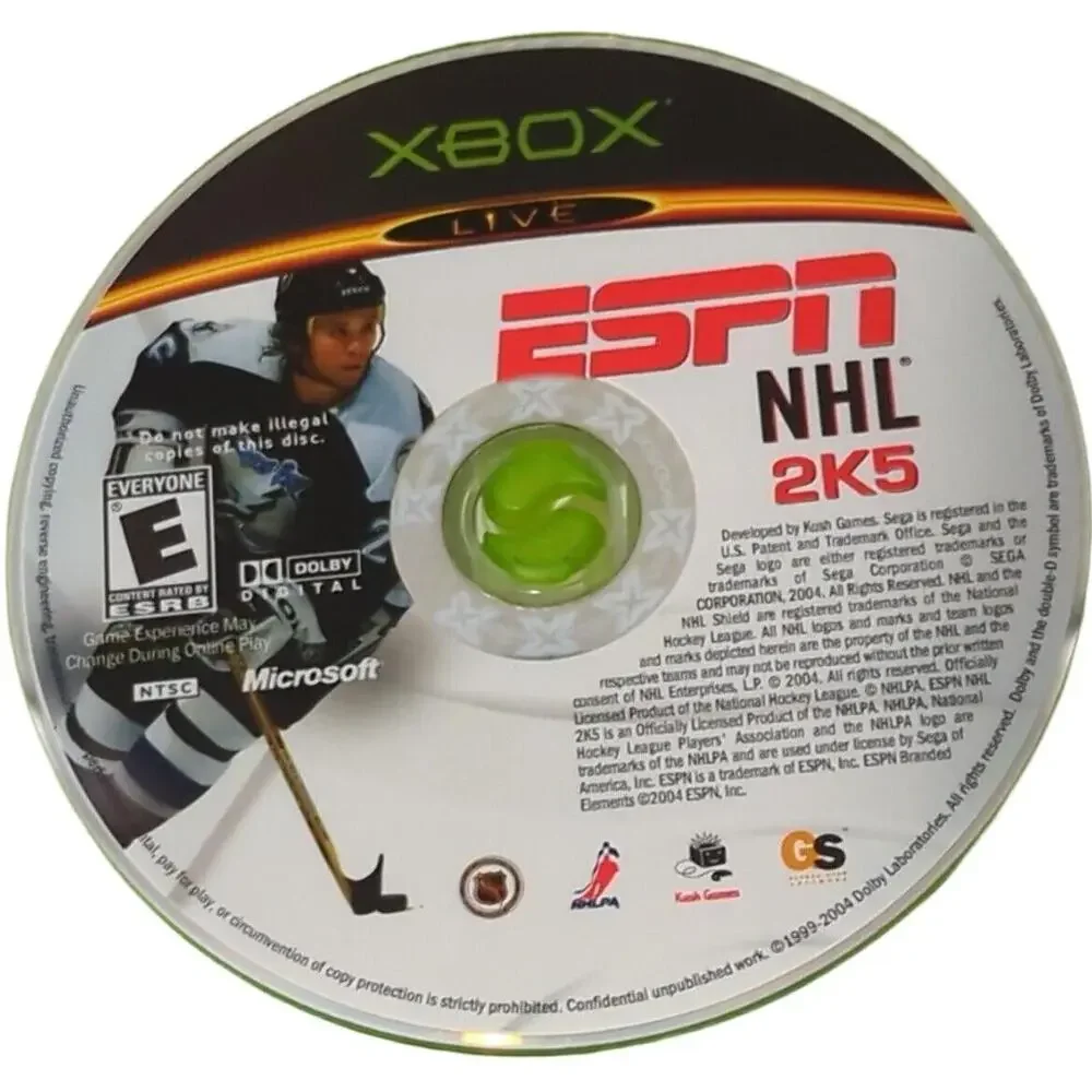 ESPN NHL 2K5 Microsoft Xbox - Complete‎ + Manual CIB